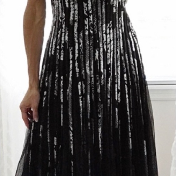 JS Collections Tulle Fit & Flare Cocktail Dress - Picture 4 of 12